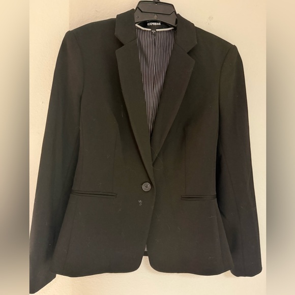Express Jackets & Blazers - Express Women's Classic Black Suit Jacket